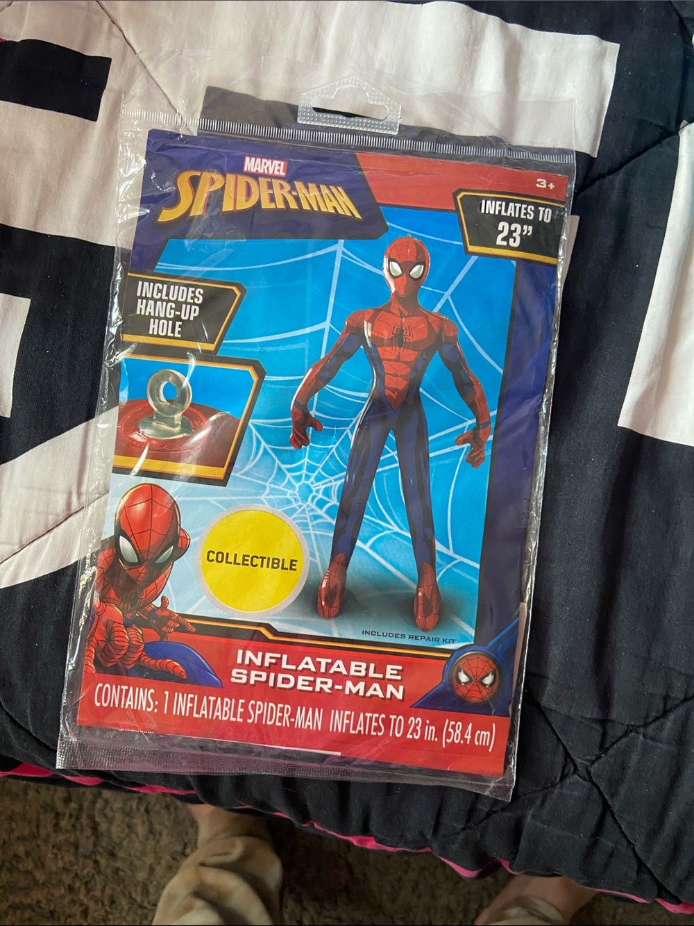 Marvel Spider-Man Inflatable Costume - Red, Blue & Black